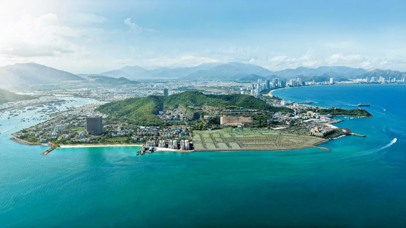 Phối cảnh ban ngày AnhNguyen OceanFront Horizon - căn hộ Anh Nguyễn Nha Trang Studio 38-45m²
